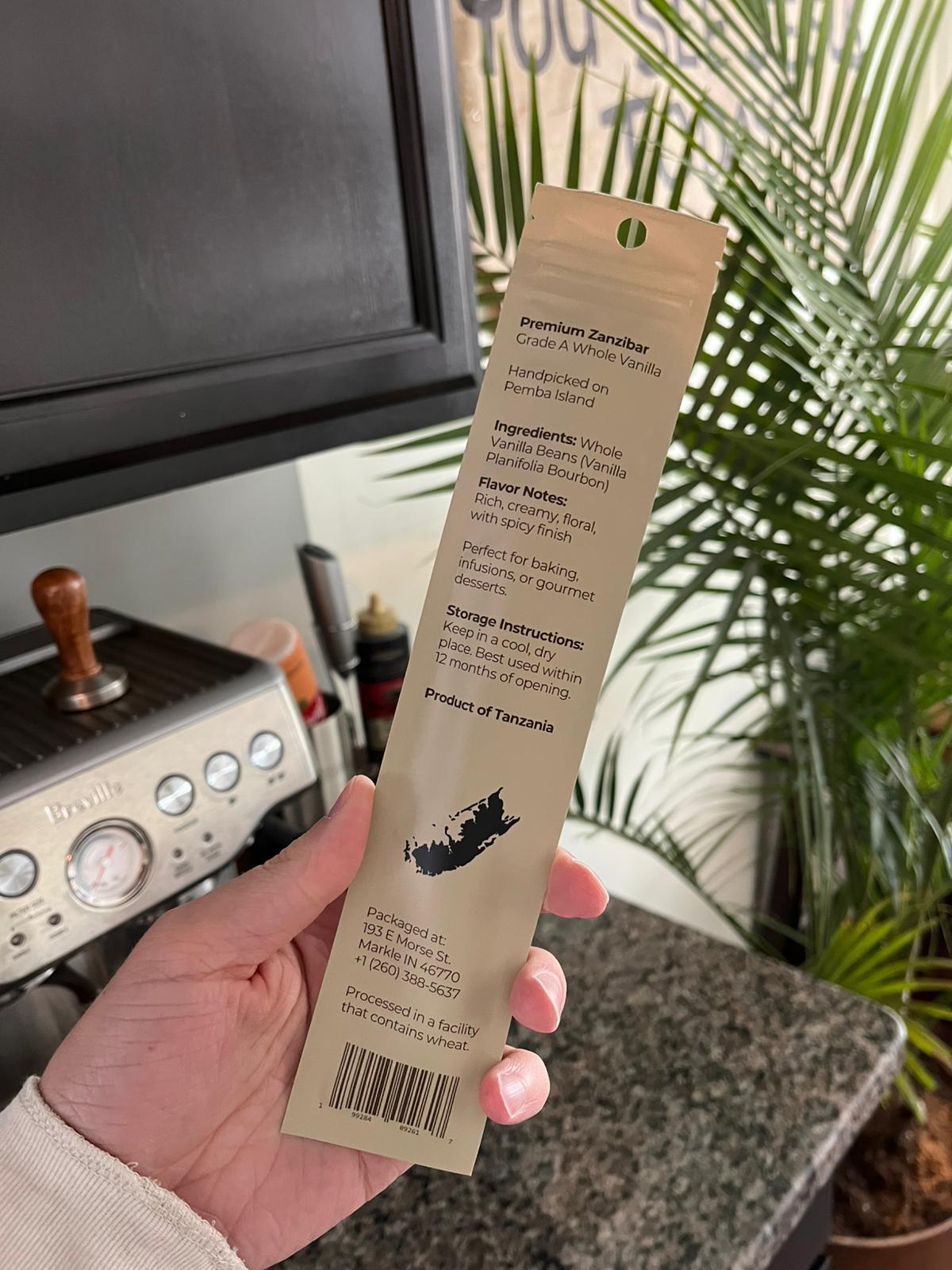 Zanzinilla - Premium Zanzibar Vanilla Beans (2X)